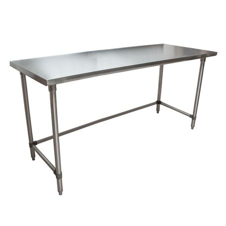 BK RESOURCES Stainless Steel Work Table Open Base 72"Wx36"D QTTOB-7236